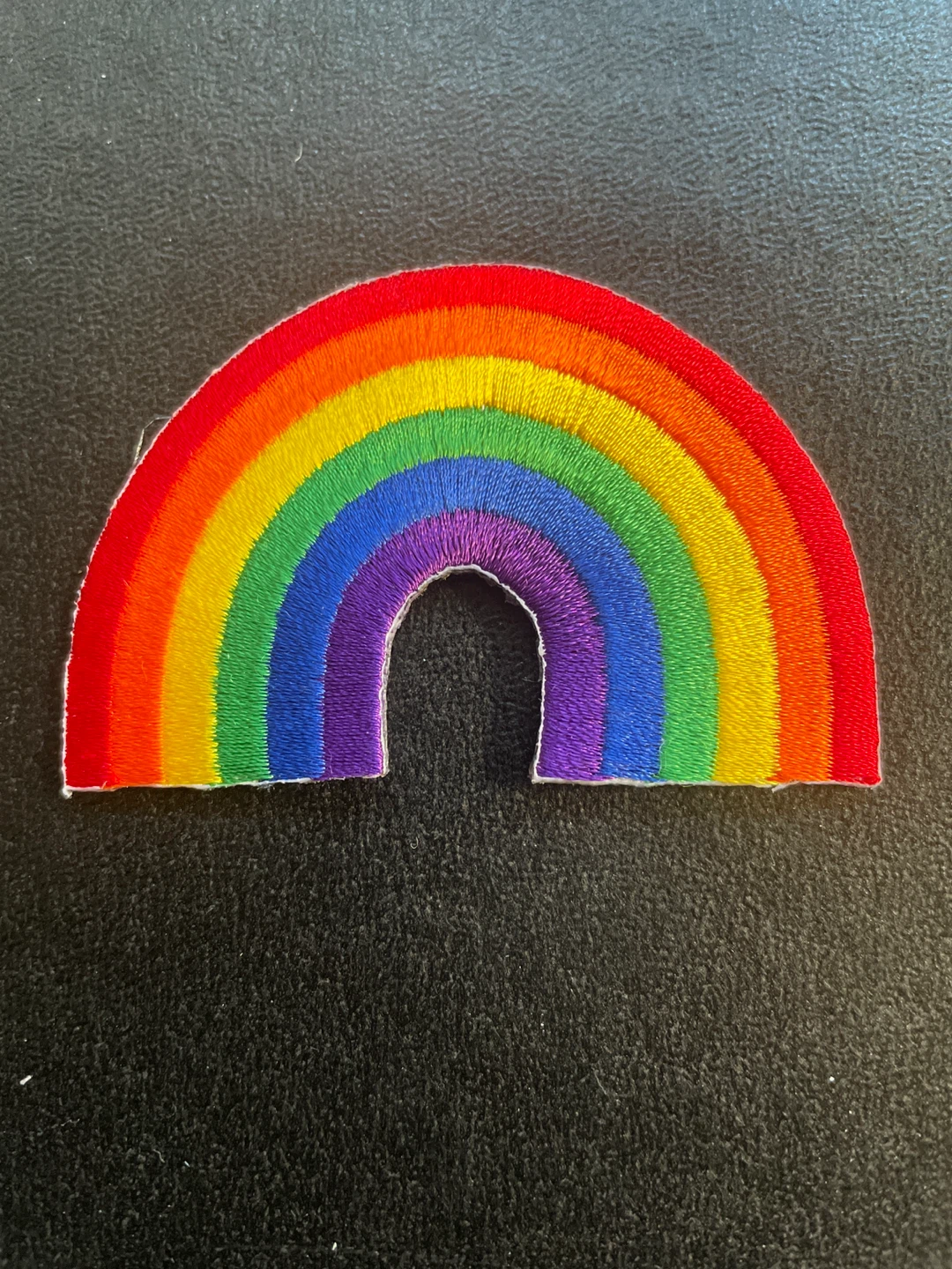 Rainbow Embroidered Patch