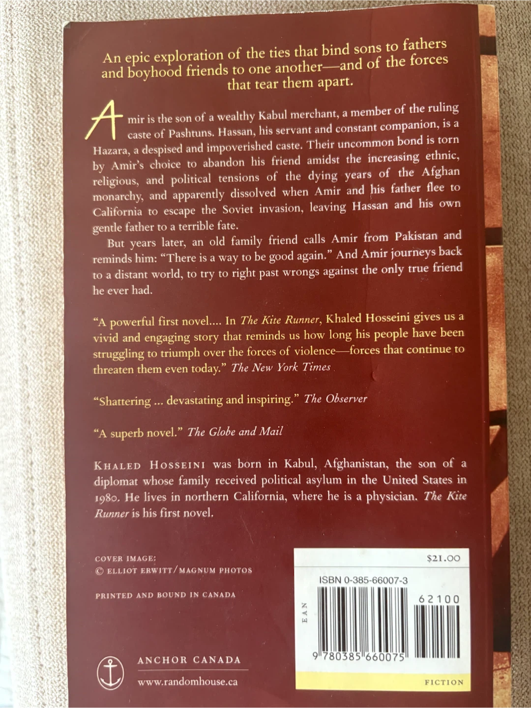 The Kite Runner by Khaled Hosseini - photo 2