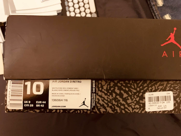 SELLING JORDAN 3 KATRINA - photo 2