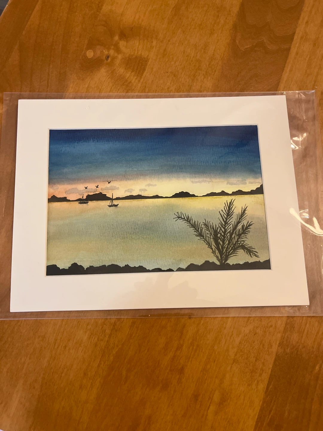Original 5x7 Watercolour Painting - photo 2