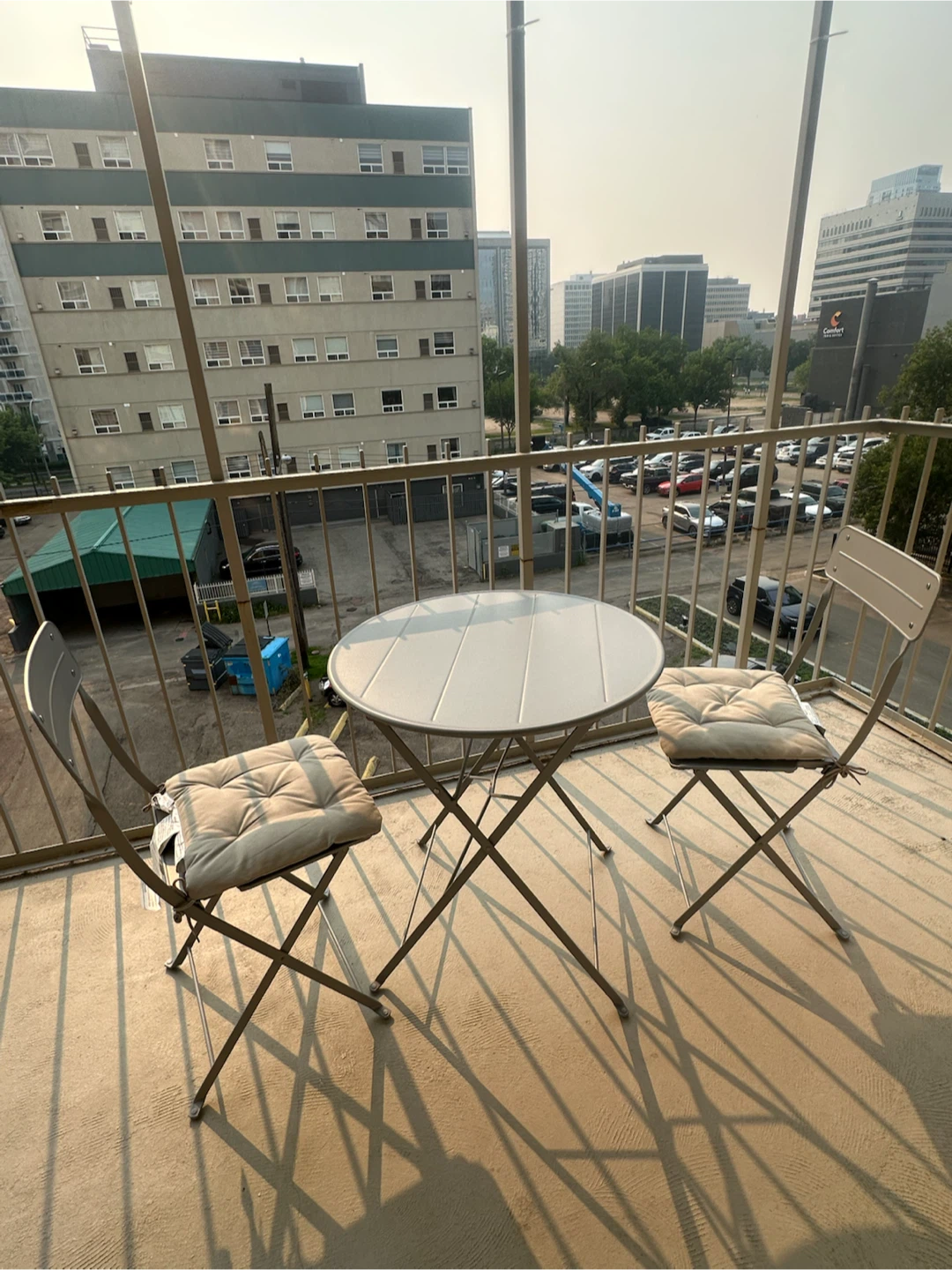 IKEA SUNDSÖ Outdoor Bistro Set with 2 Chairs - photo 2