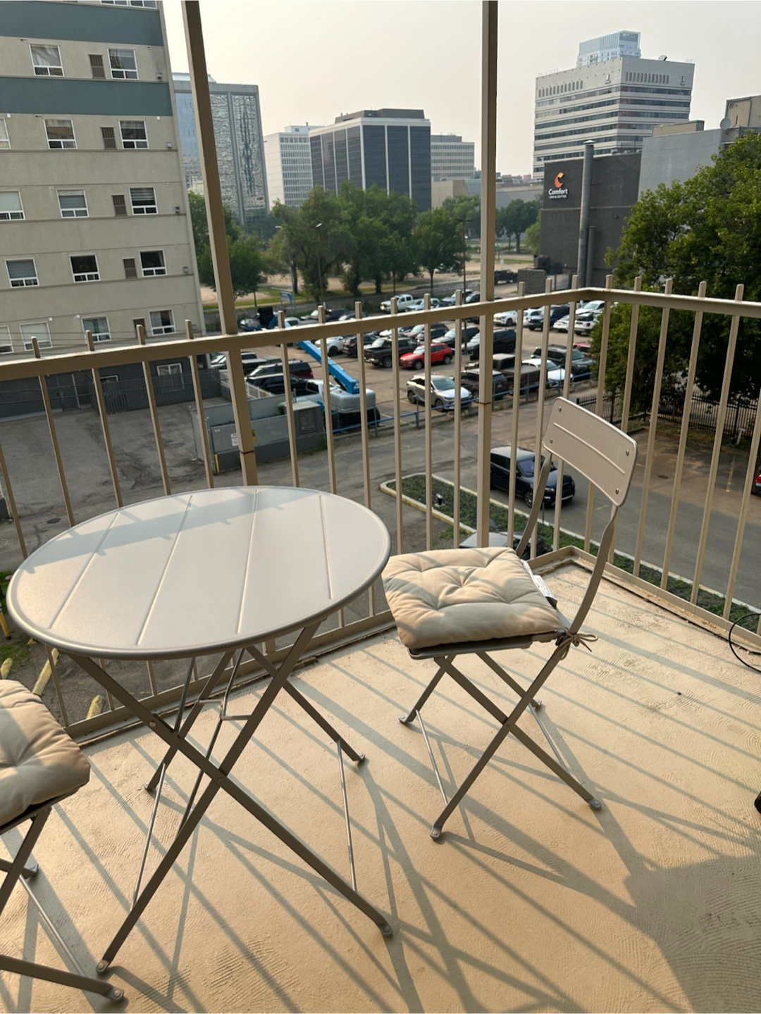 IKEA SUNDSÖ Outdoor Bistro Set with 2 Chairs - photo 3