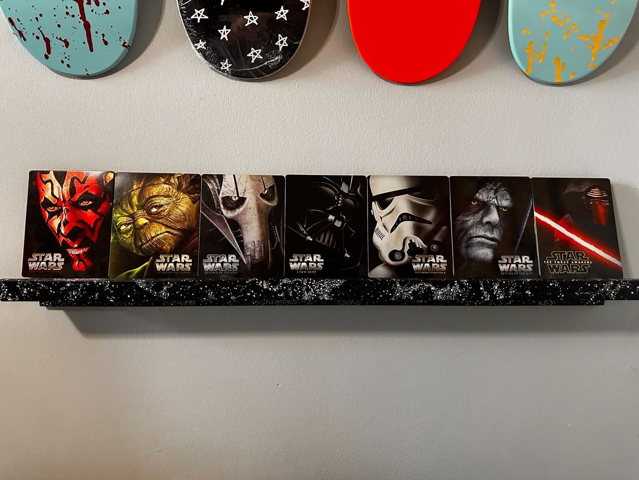 Star Wars SteelBook Blu-Ray Collection + Custom Shelf