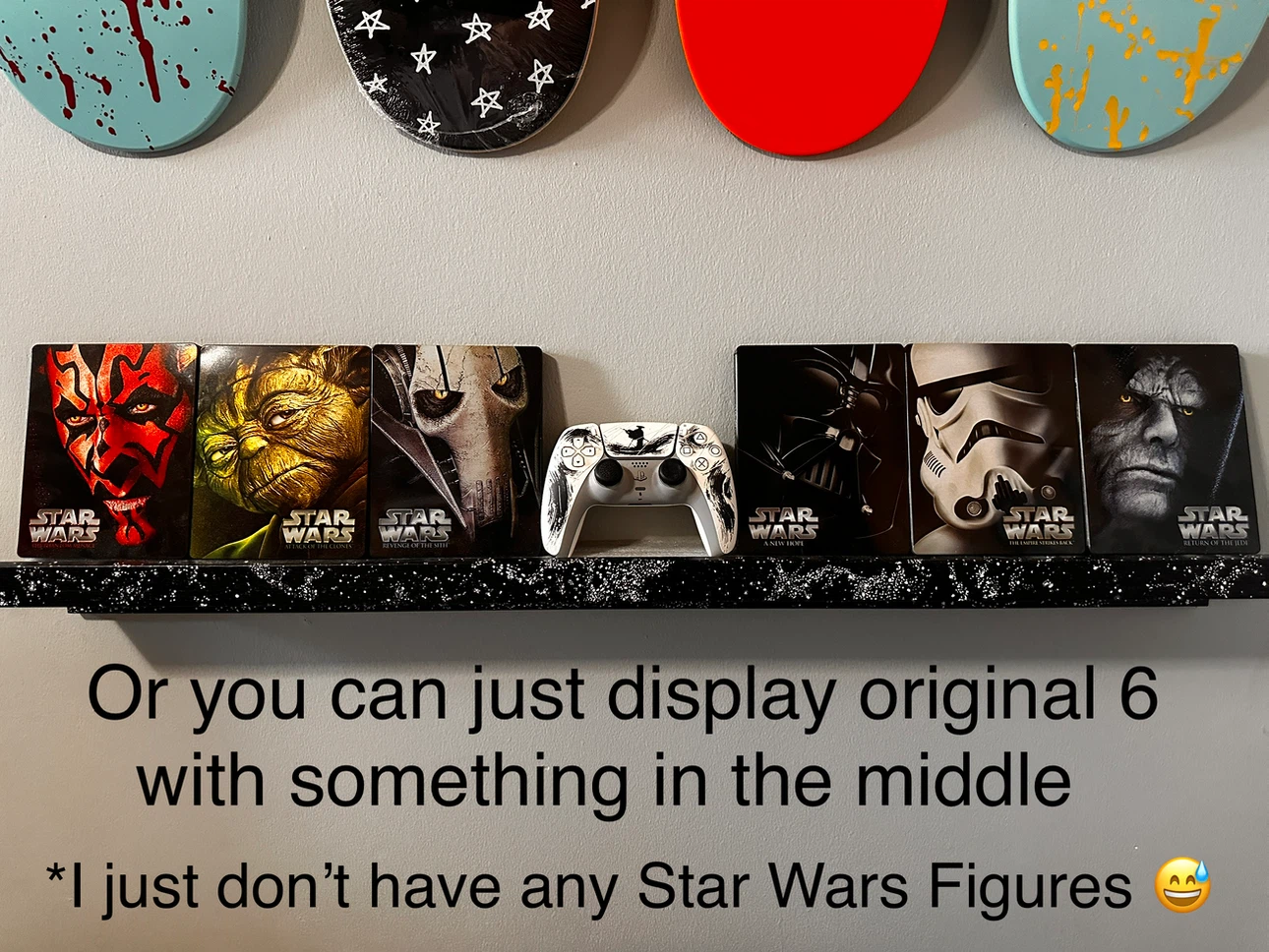 Star Wars SteelBook Blu-Ray Collection + Custom Shelf - photo 4