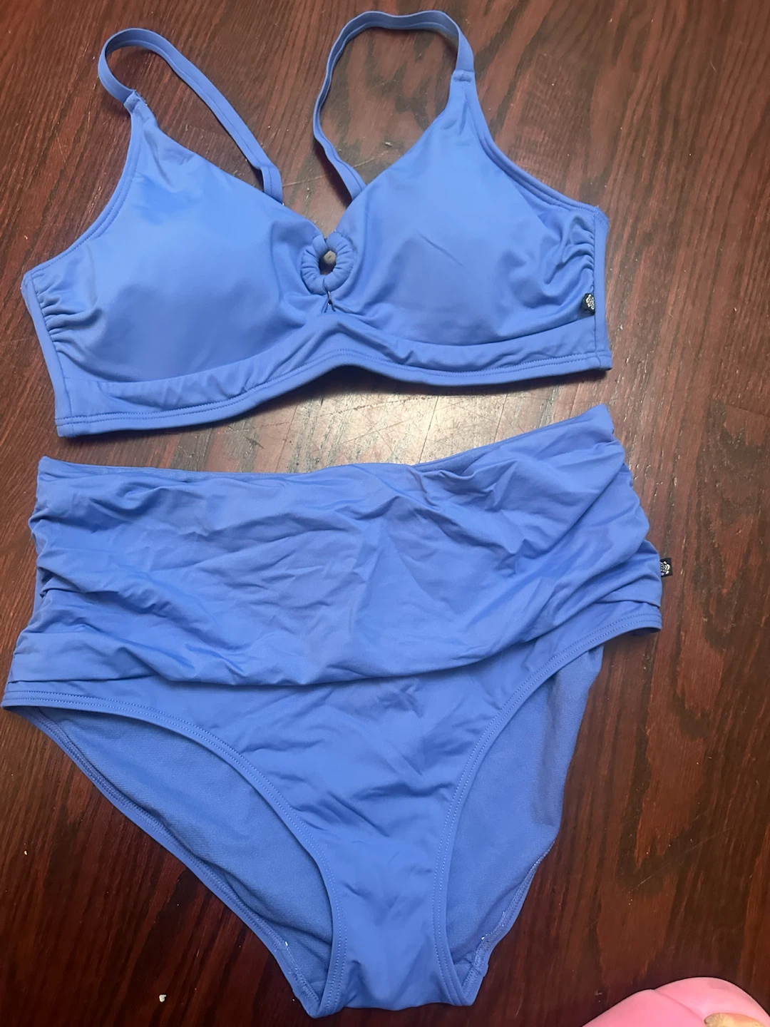 Blue Swimsuit Set