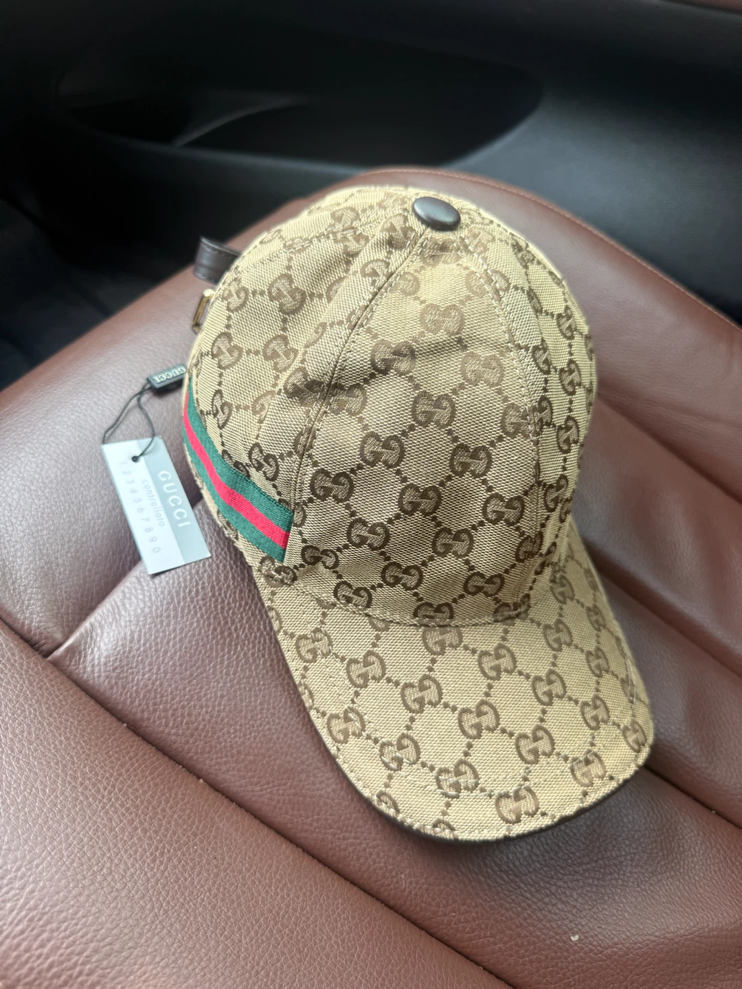 Gucci Monogram Baseball Cap