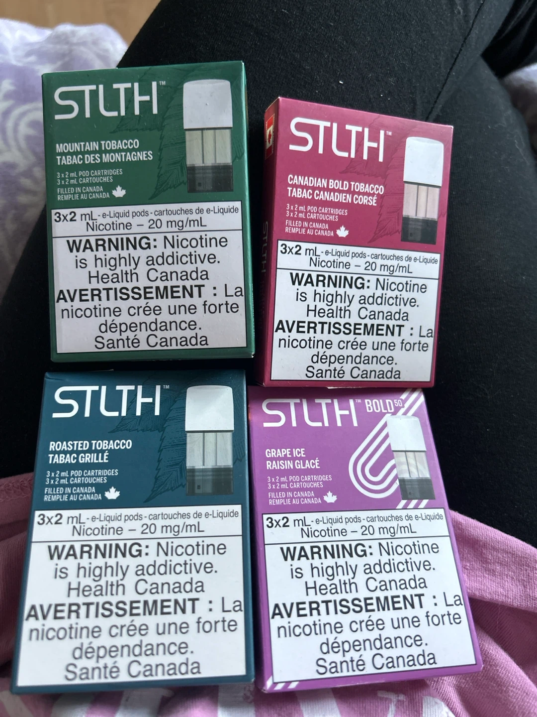 STLTH E-Liquid Pods - Various Flavours