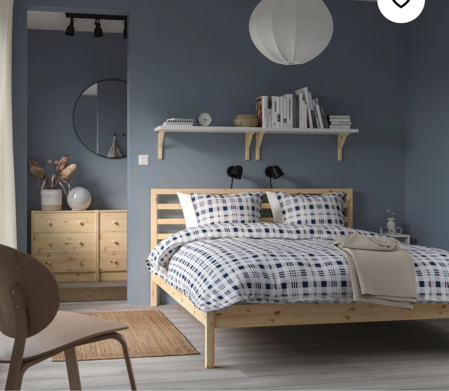 IKEA TARVA double Bed Frame - photo 2