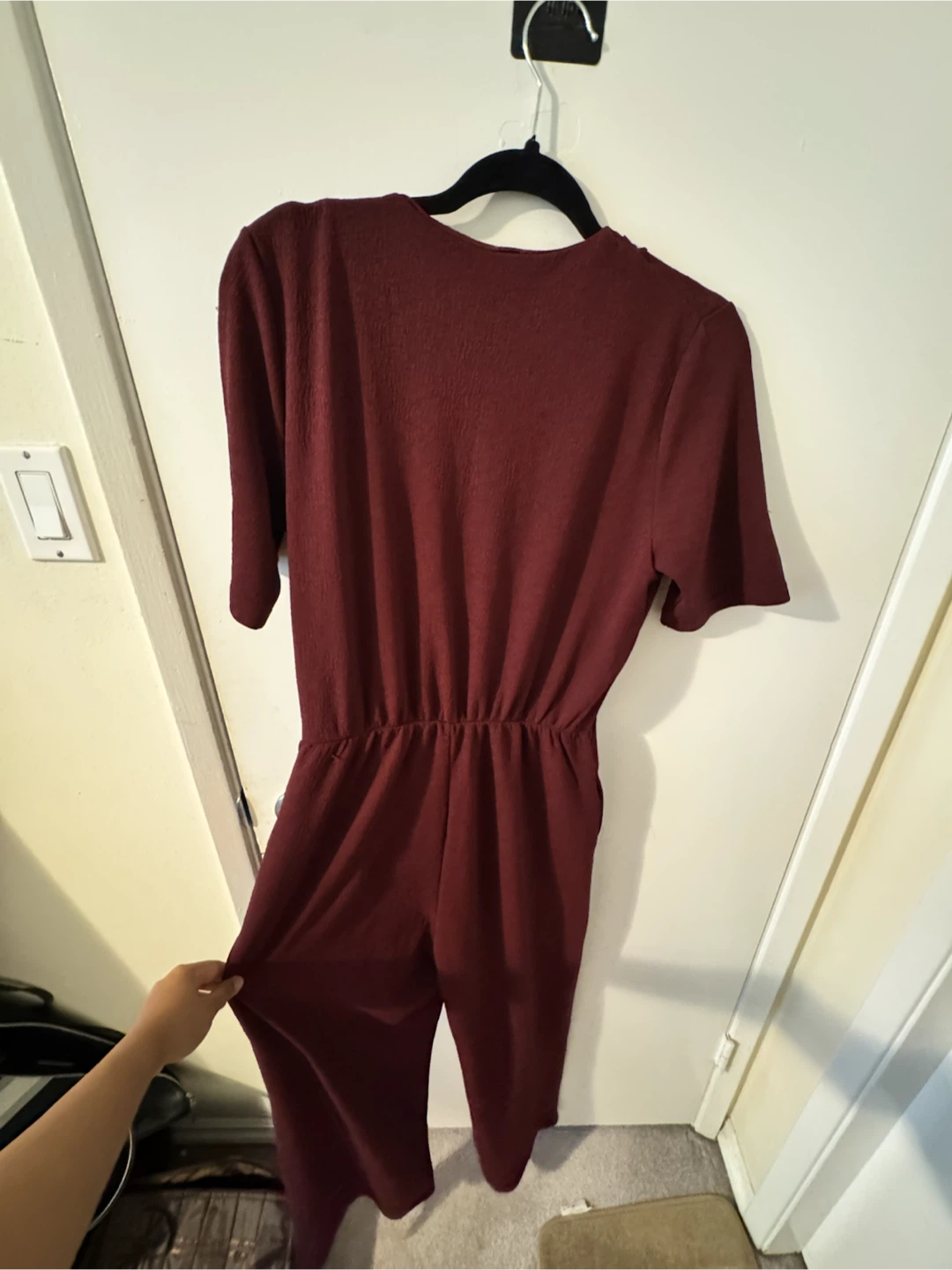 Maroon Jumpsuit
