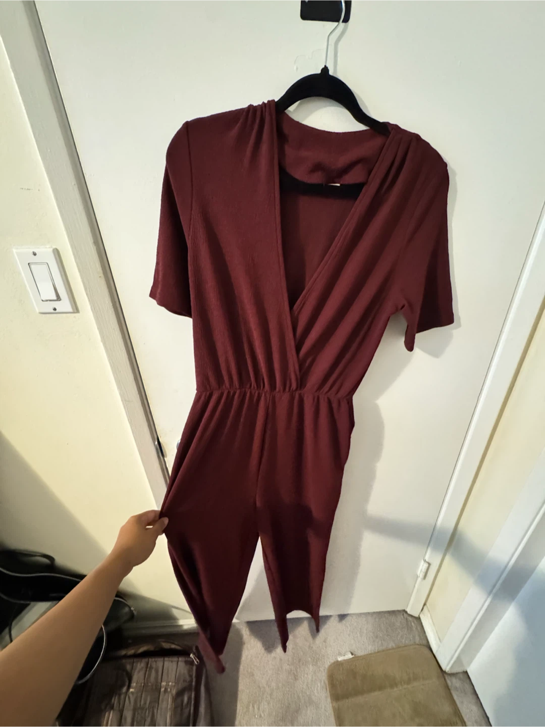 Maroon Jumpsuit - photo 2
