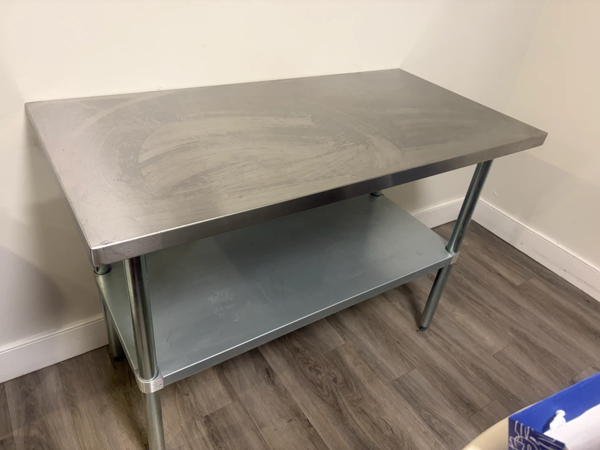 Stainless Steel Work Table with Shelf - photo 2