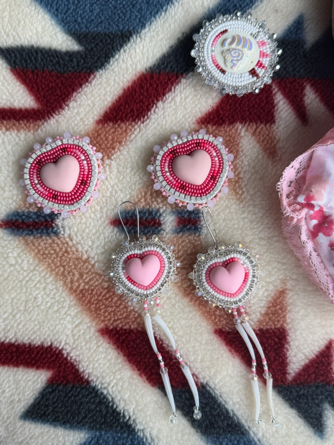 Pink ribbon skirt set - photo 3