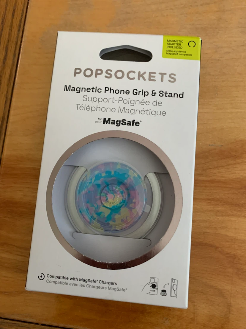 Magnetic pop socket