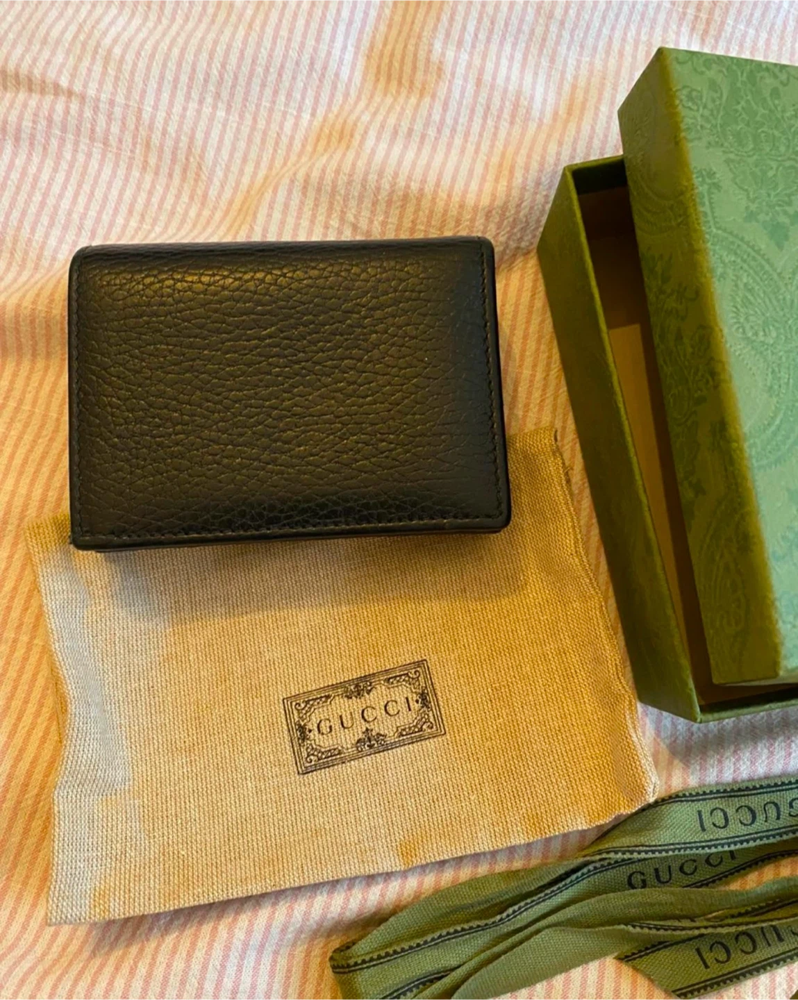 Gucci Black Leather Marmont Wallet - photo 3