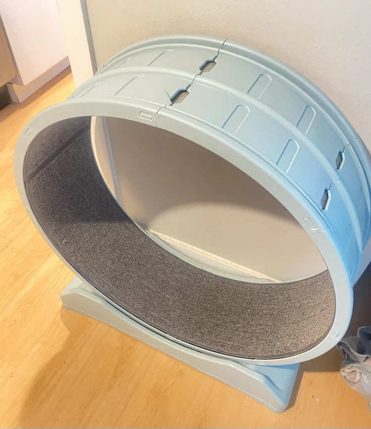 Light Blue Cat Exercise Wheel - photo 2
