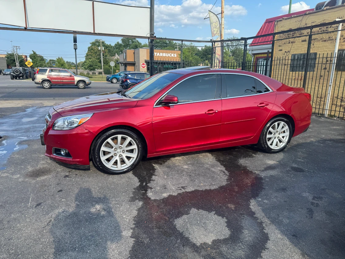 Red Chevrolet Malibu LT Sedan - photo 2