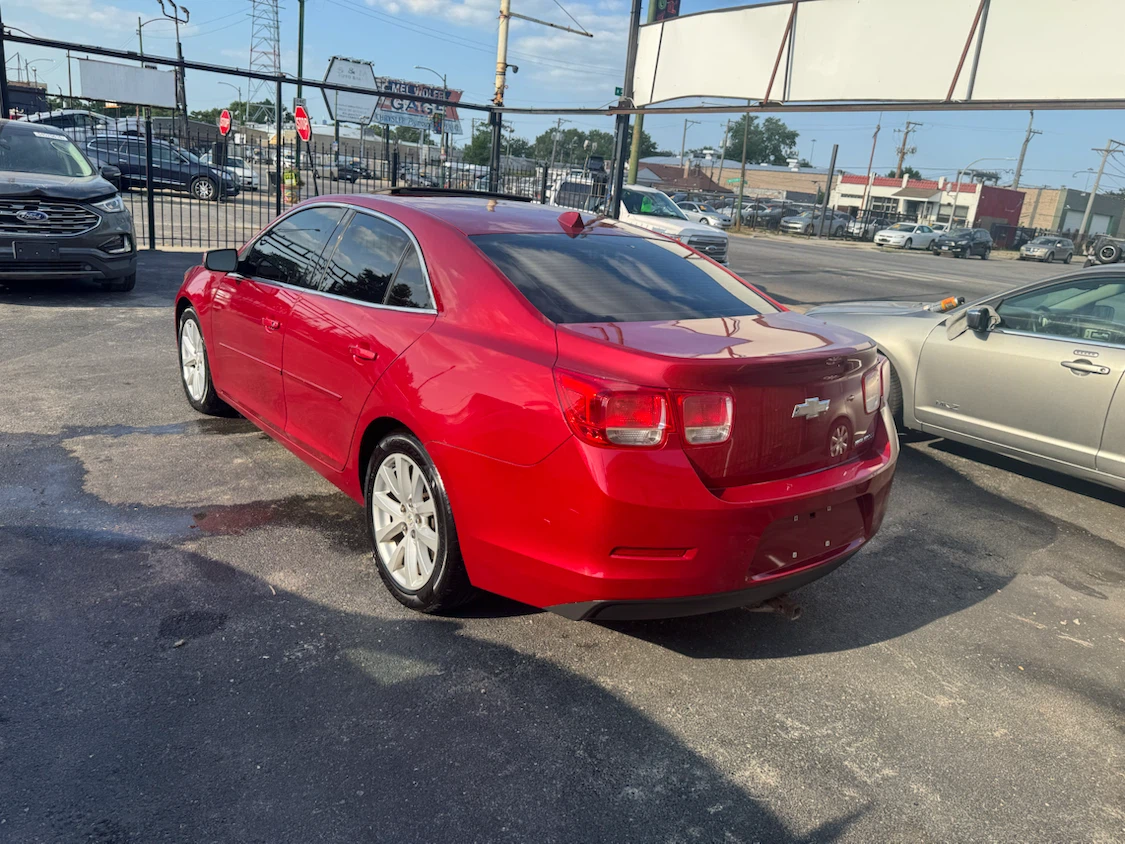 Red Chevrolet Malibu LT Sedan - photo 4