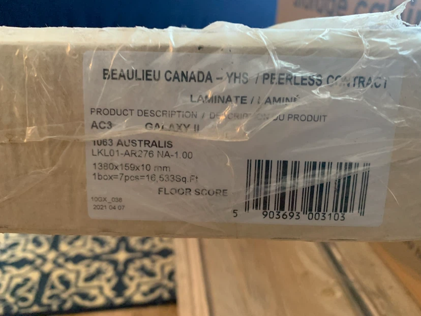 Beaulieu Canada Galaxy II Laminate Flooring
