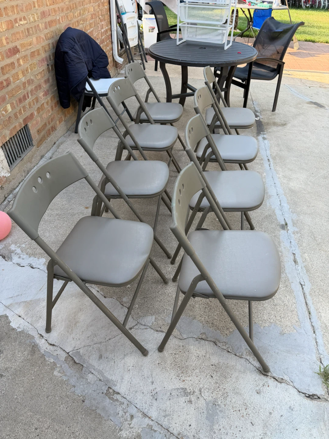 COSCO Folding Chairs (Set of 8)