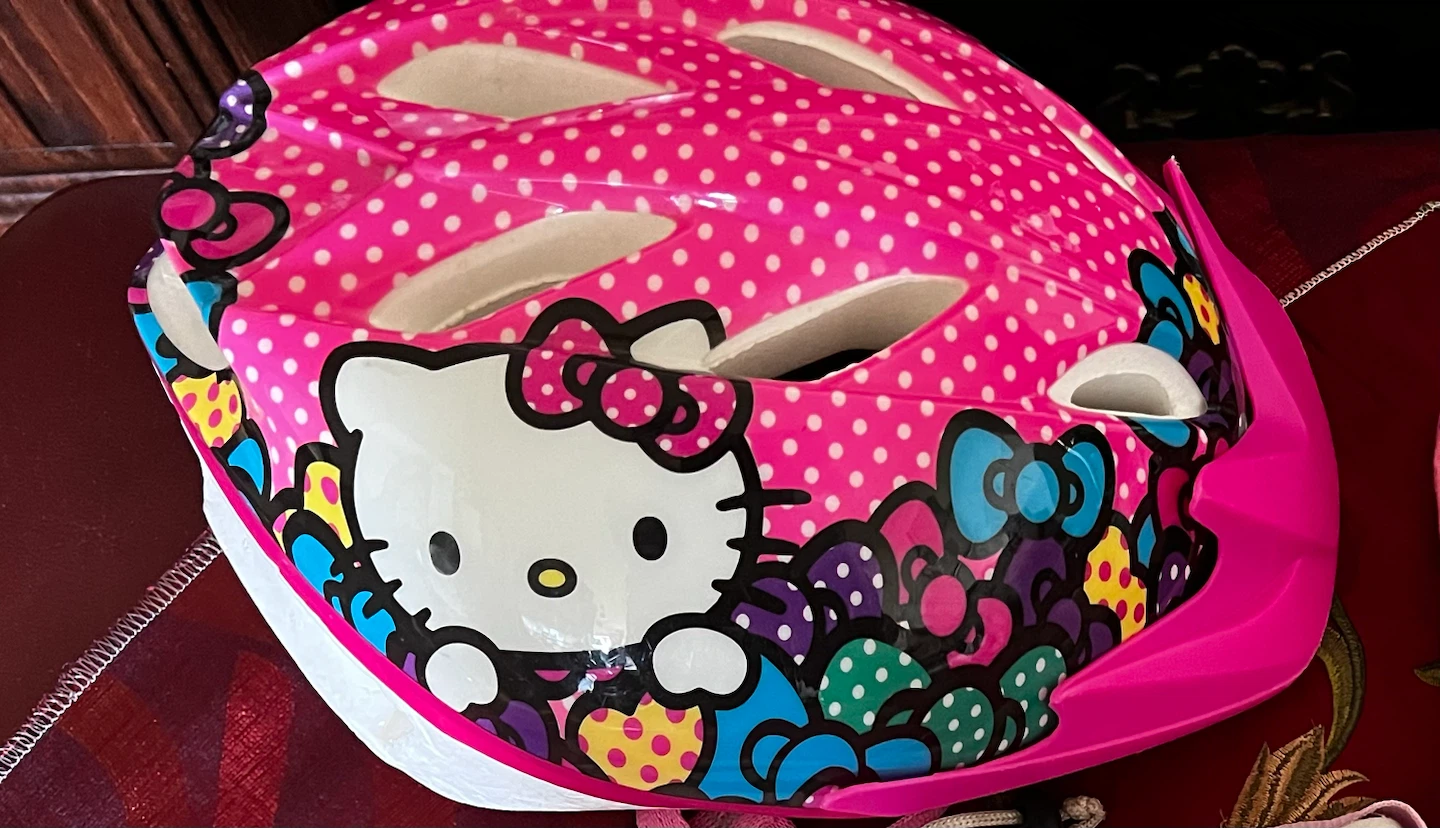 Hello Kitty Kids Bike Helmet