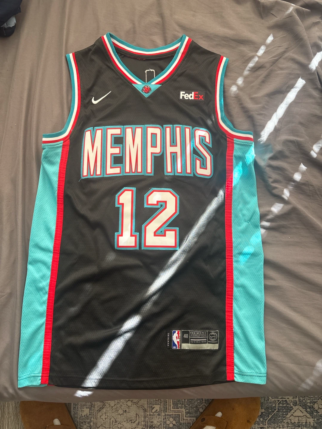 Memphis Grizzlies Ja Morant #12 Jersey