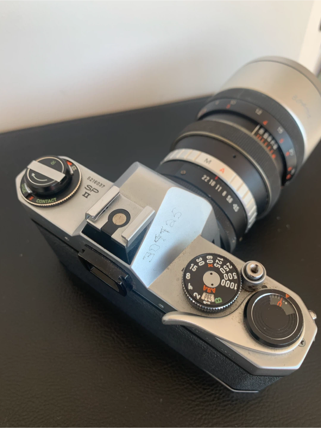 Asahi Pentax Spotmatic SP II 35mm Film Camera with 60-135mm Lens - photo 2