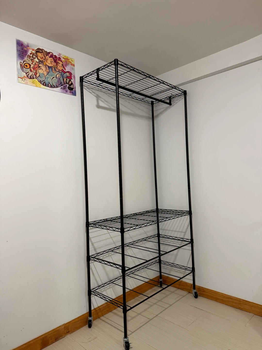 Rolling Clothes Rack - photo 5