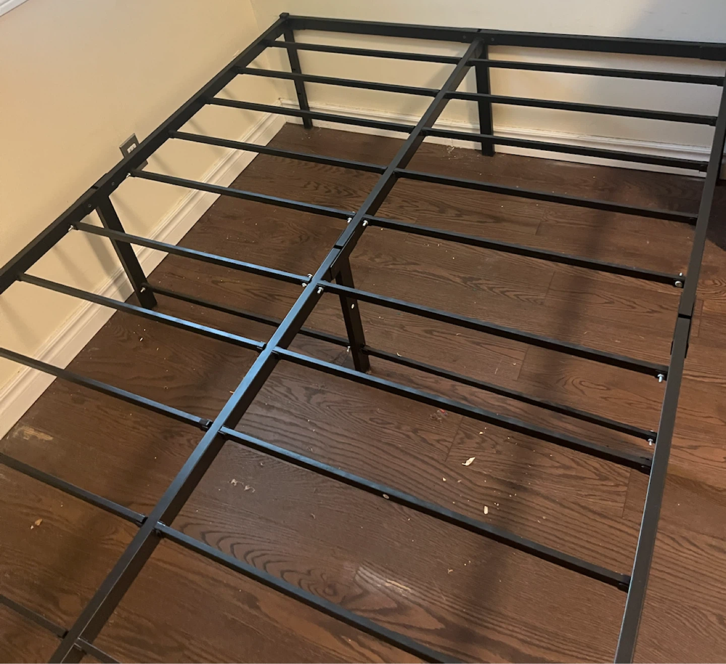 Black Metal Bed Frame