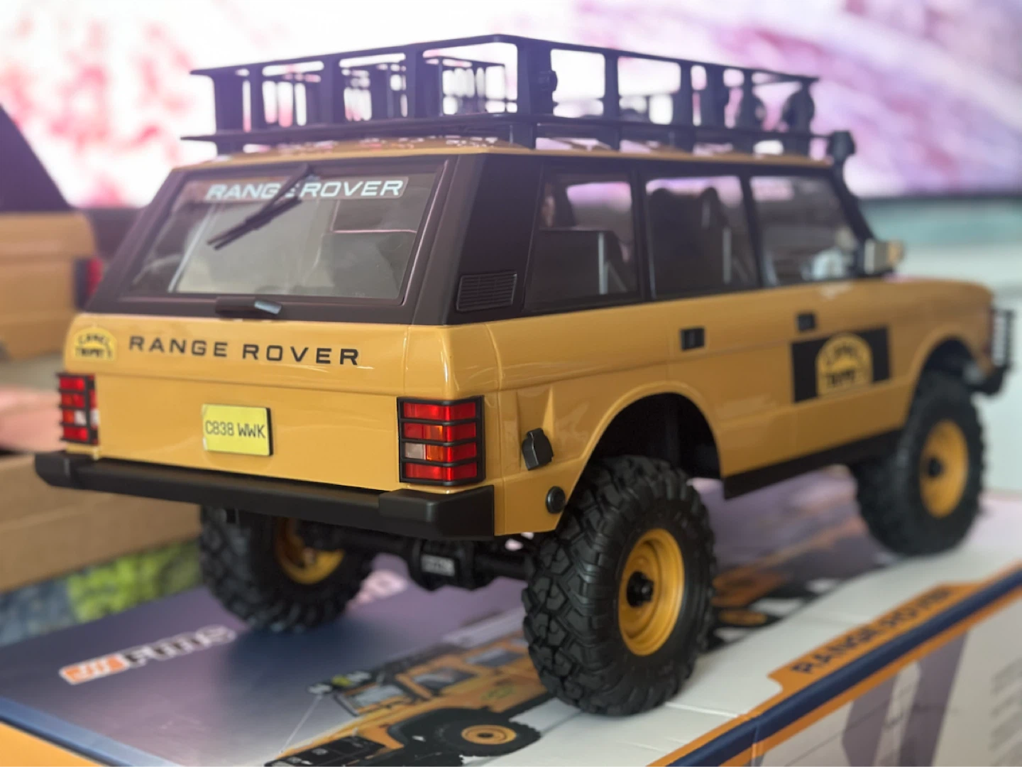RC Range Rover Camel Trophy Model Car - photo 3