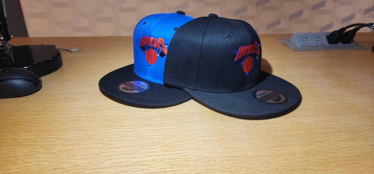New York Knicks Snapback Hats - Blue & Black - photo 3