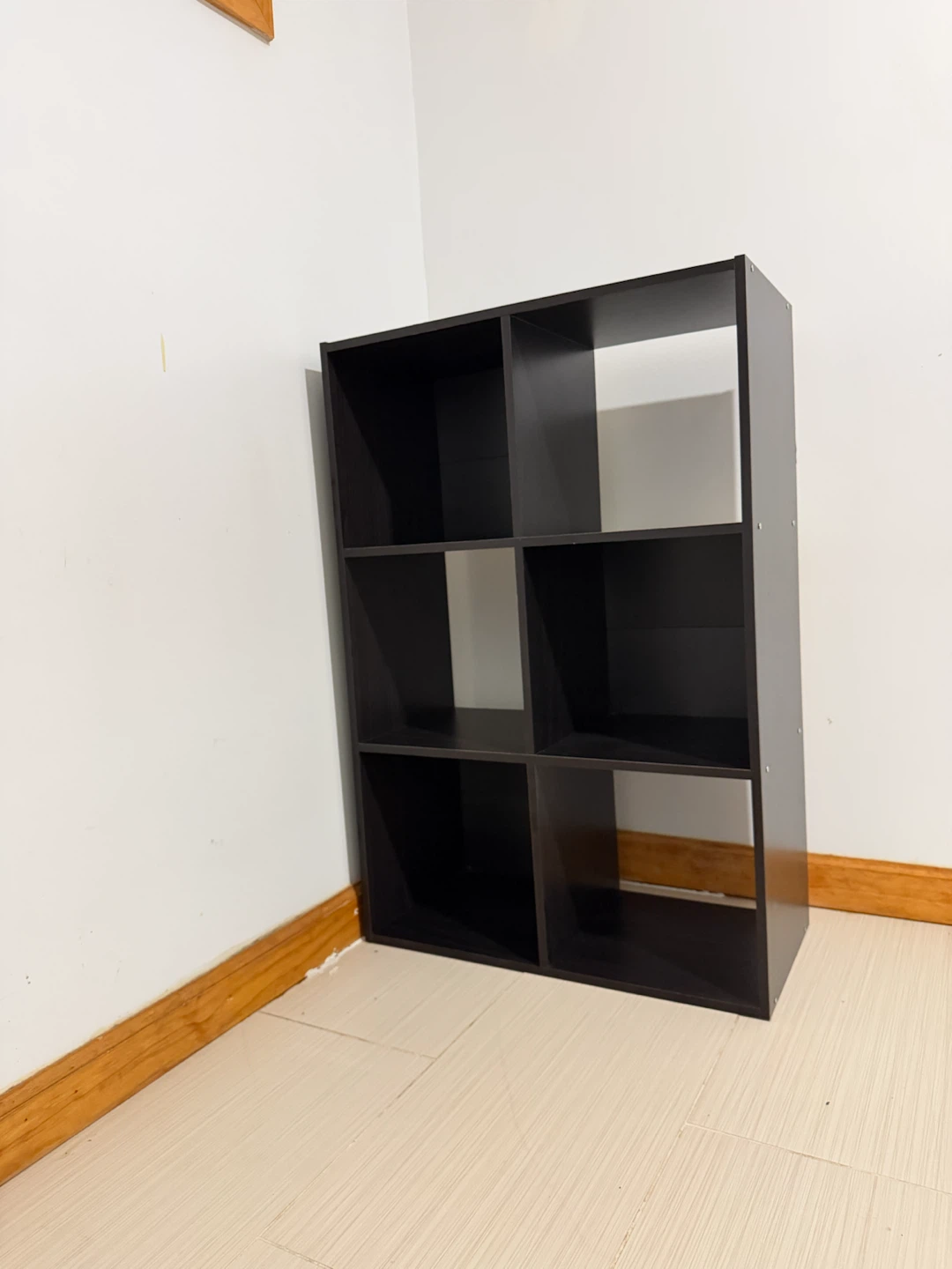 Dark Brown 6-Cube Storage Shelf - photo 2