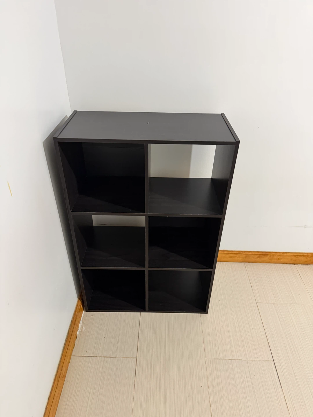 Dark Brown 6-Cube Storage Shelf - photo 3