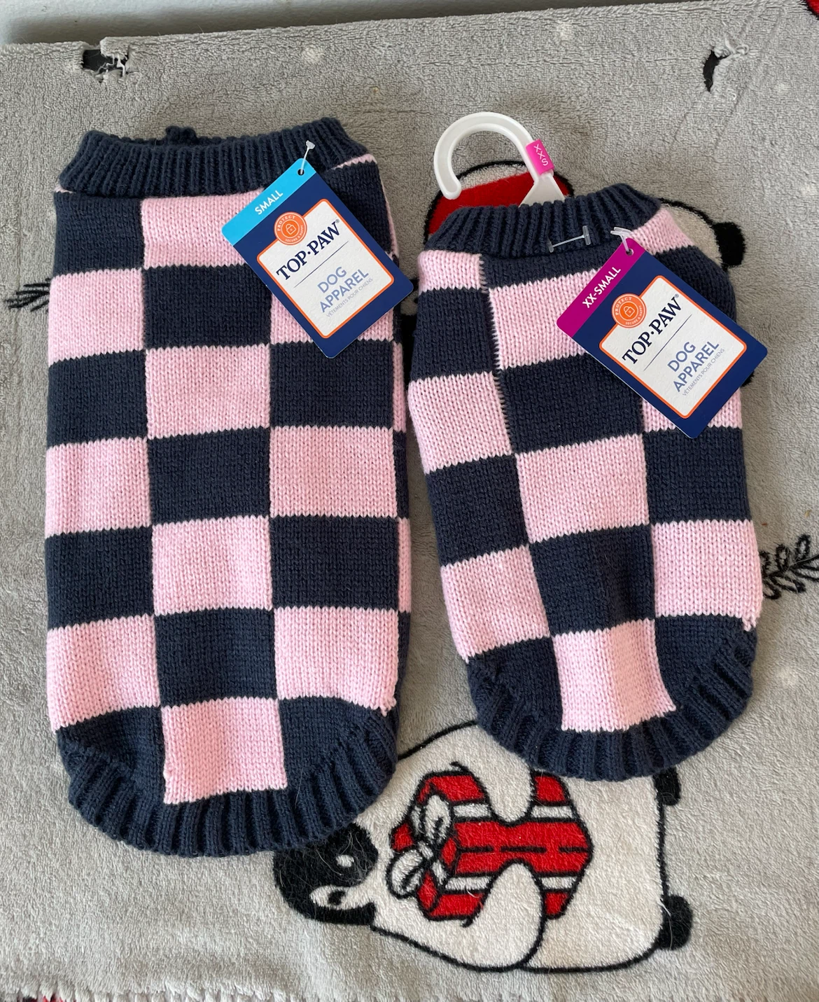 XXS & Small Brand New Dog Sweaters ($10 Each)