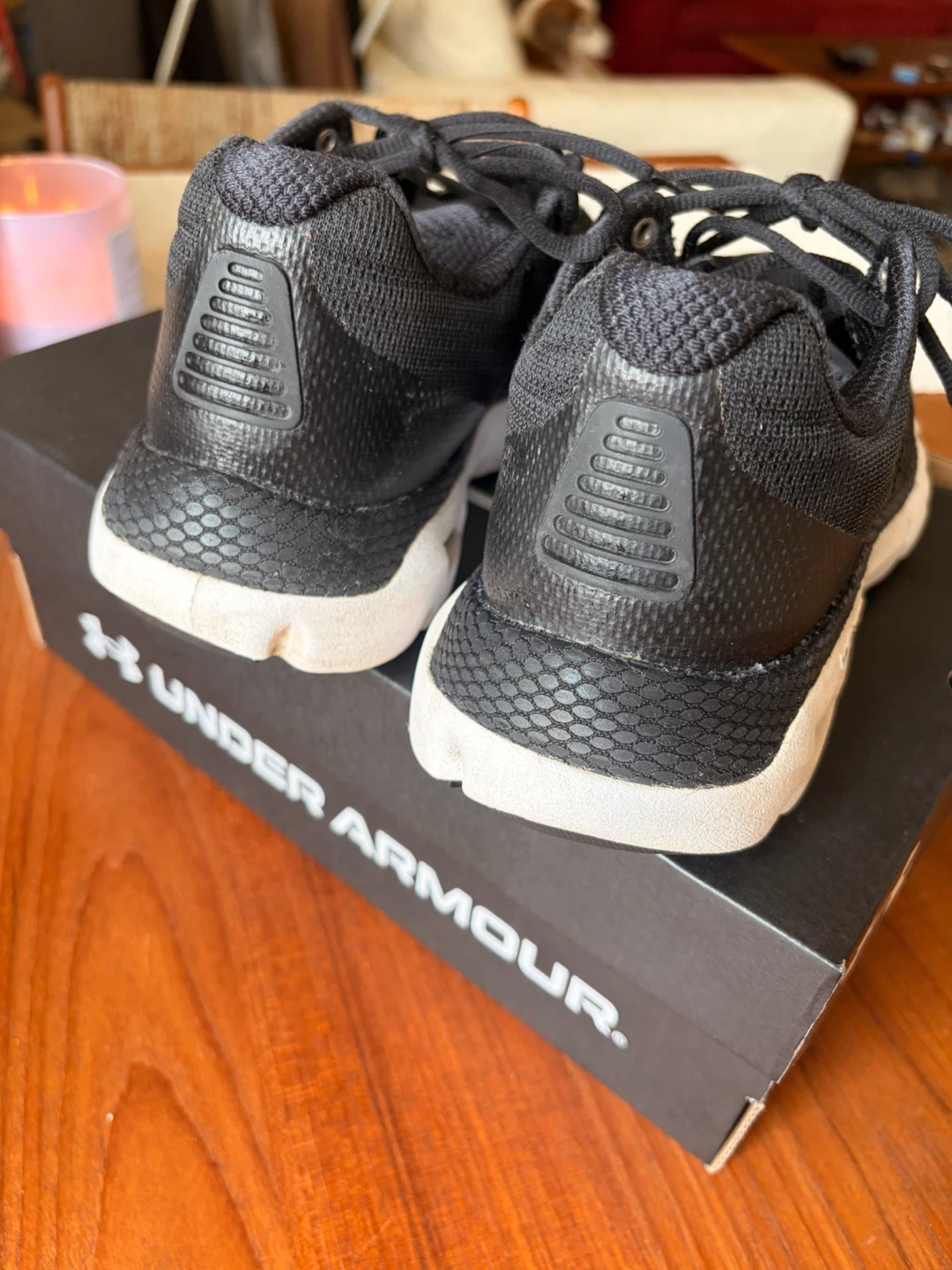 Under Armour HOVR Infinite Black Running Shoes - photo 4