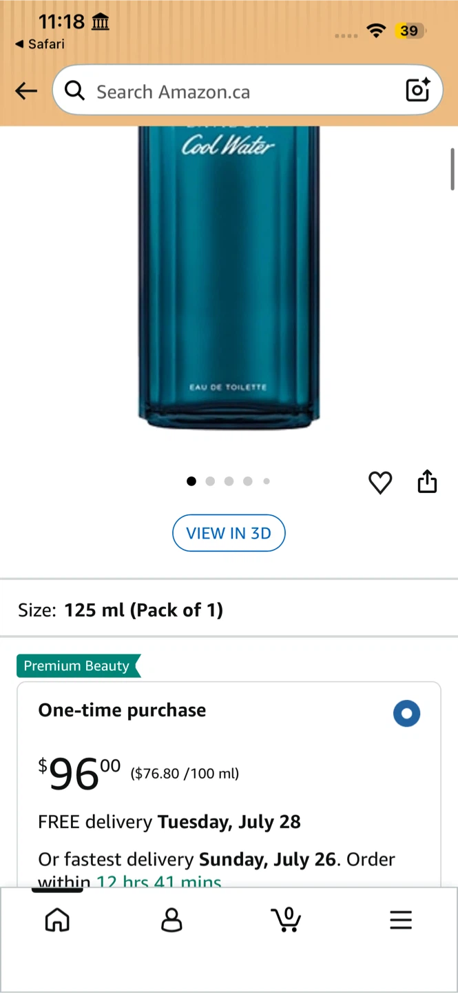 Davidoff Cool Water Eau de Toilette for Men - 125 ml - photo 5