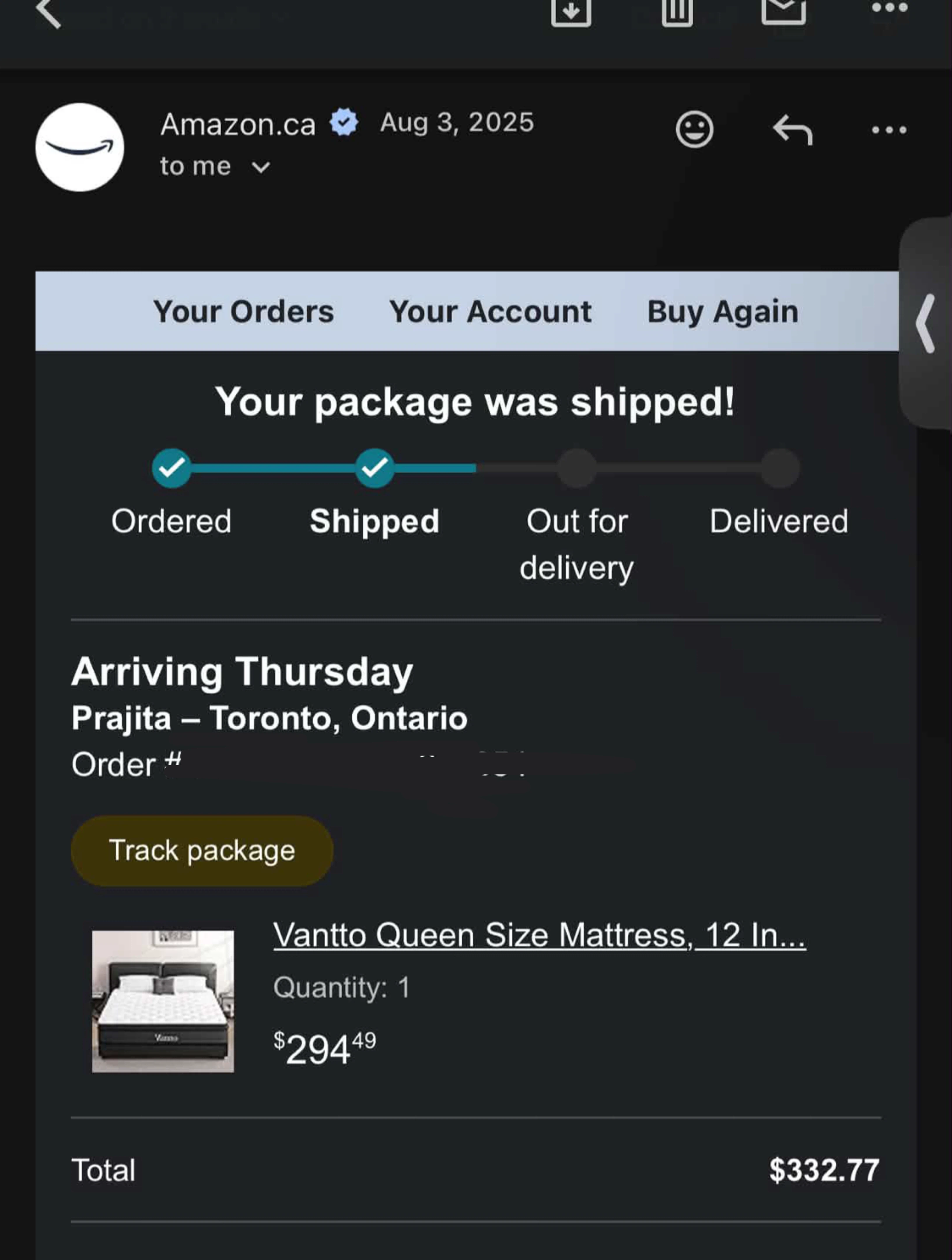 Vantto Queen Size Mattress, 12 Inch Hybrid - photo 4