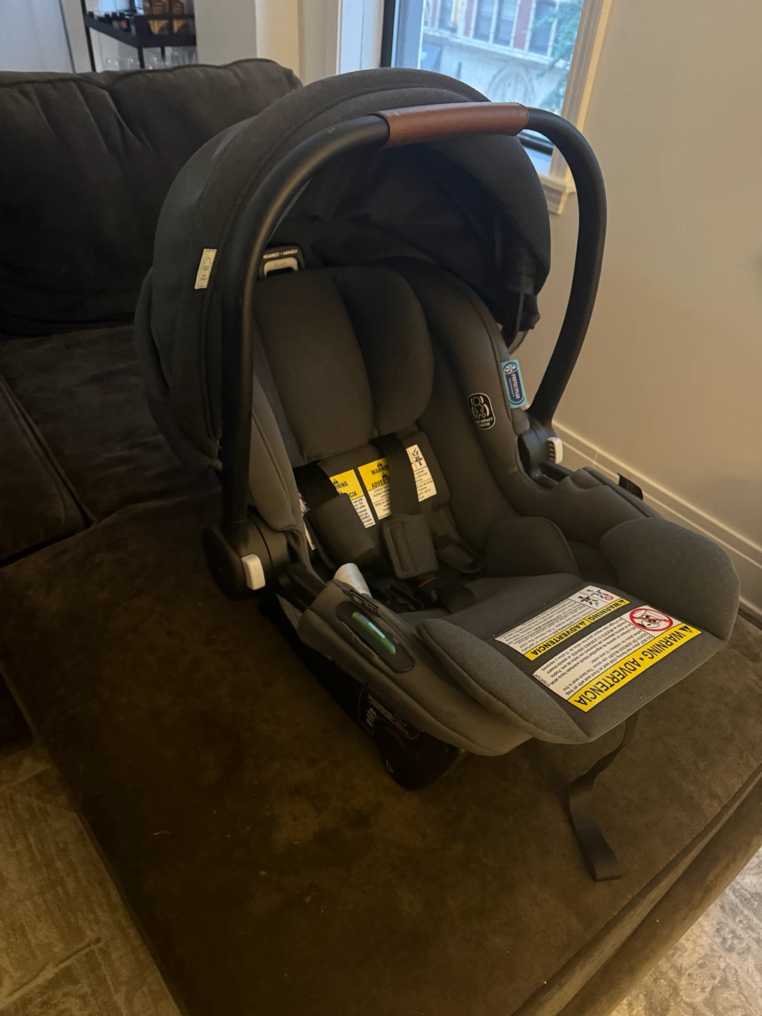 Graco Gomax Infant Car Seat, Lightweight Baseless with Canopy - photo 2