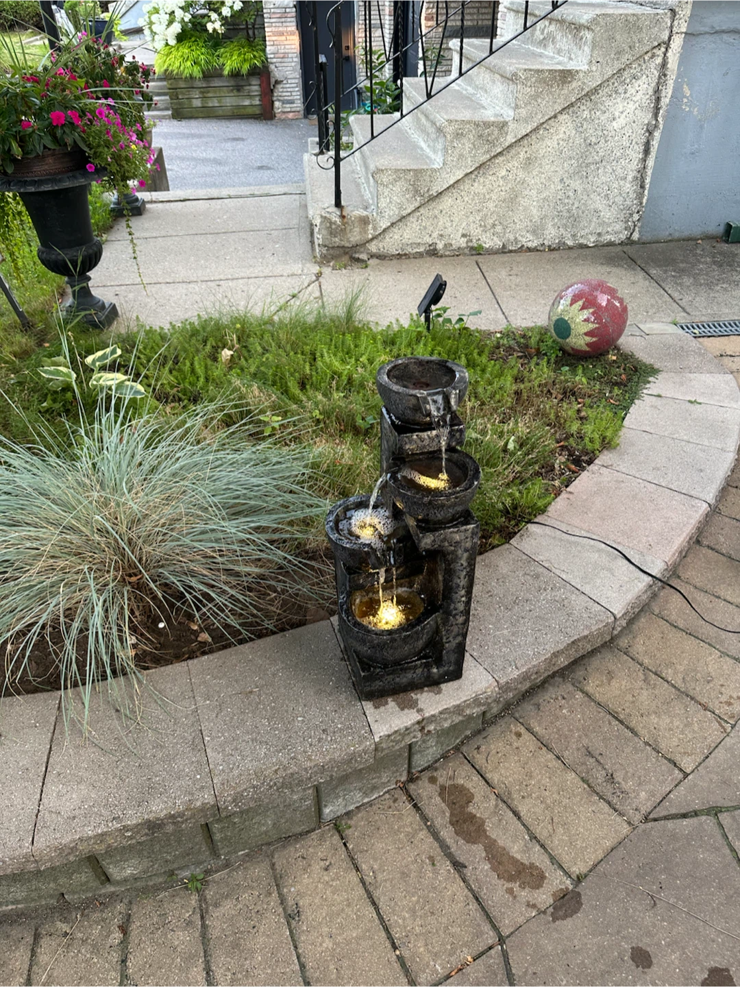 Tiered Water Fountain