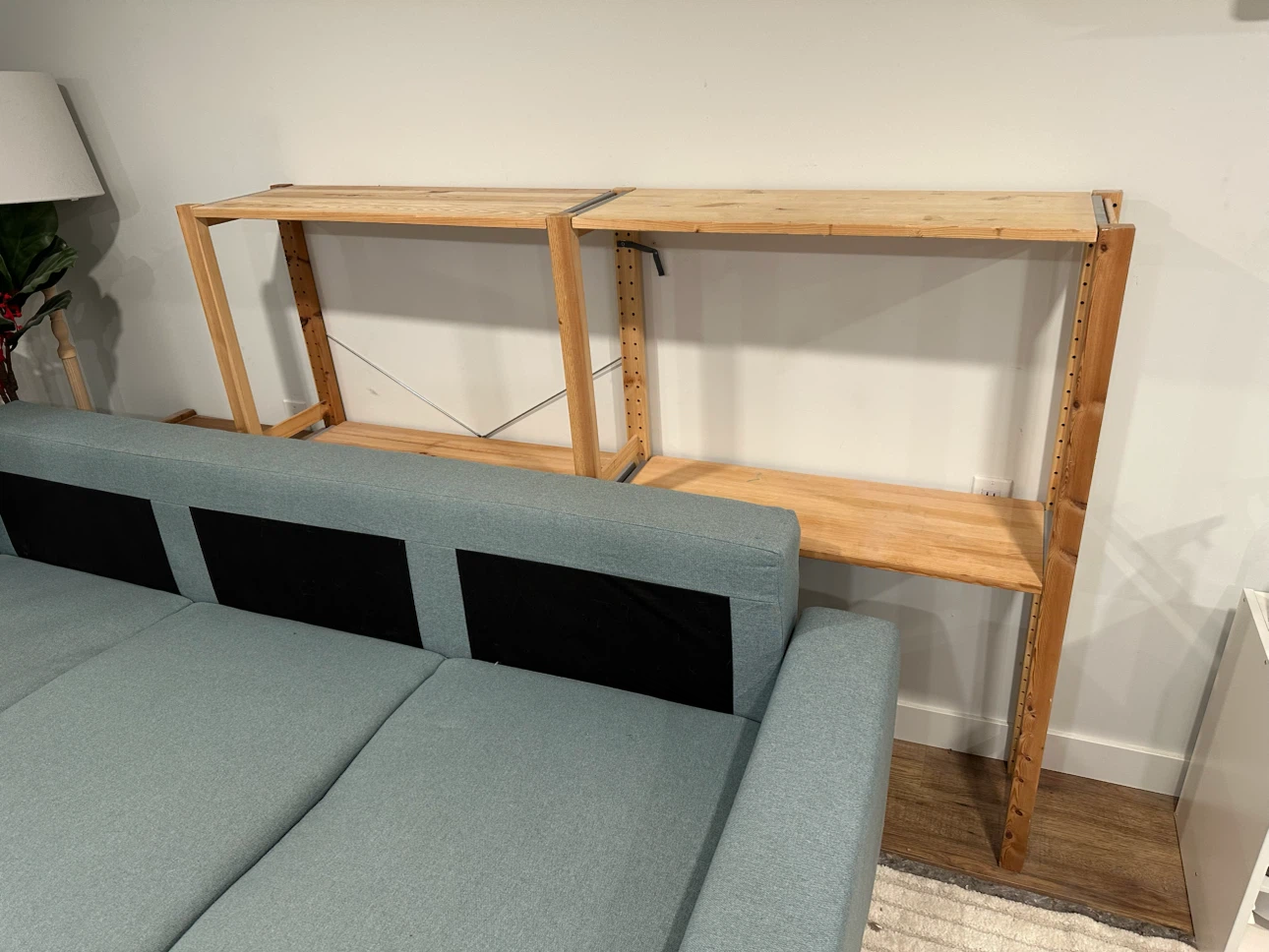 Ikea IVAR wooden storage shelving