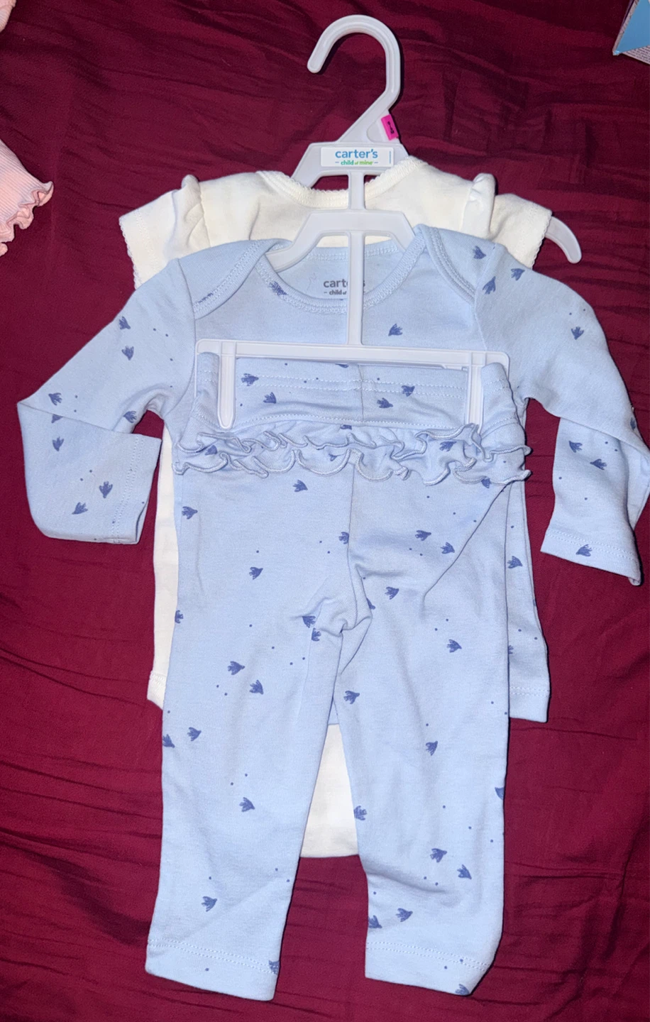 Carter's Baby Girl 3-piece set 6-9M