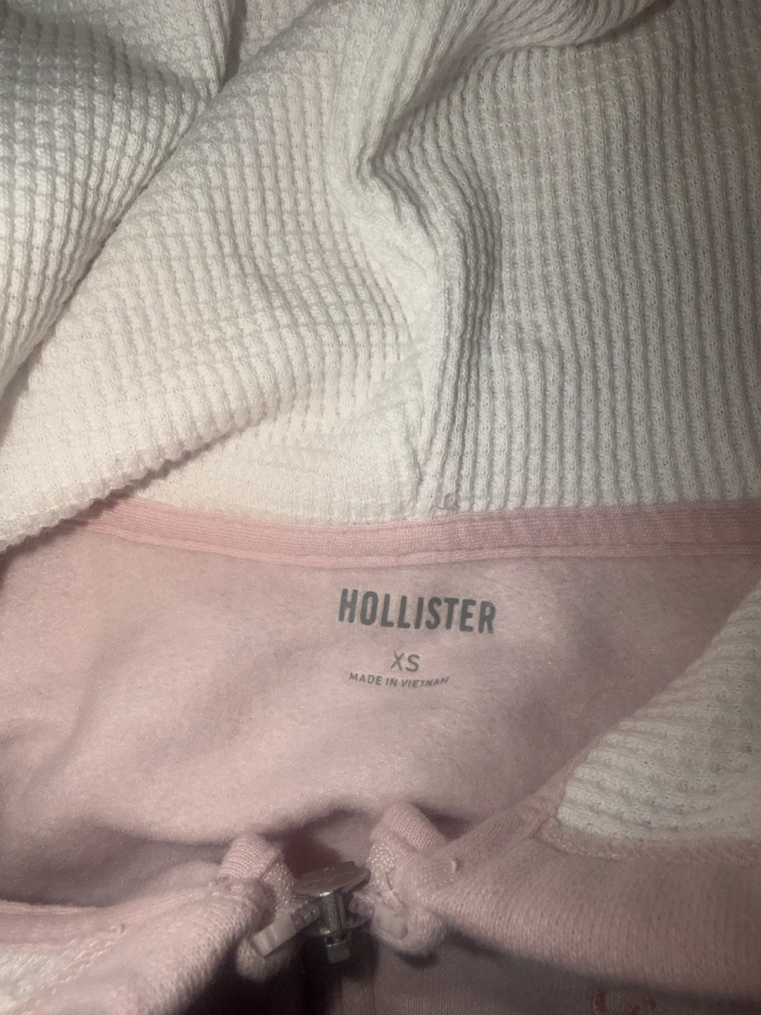 Hollister Pink Zip-Up Hoodie - photo 2