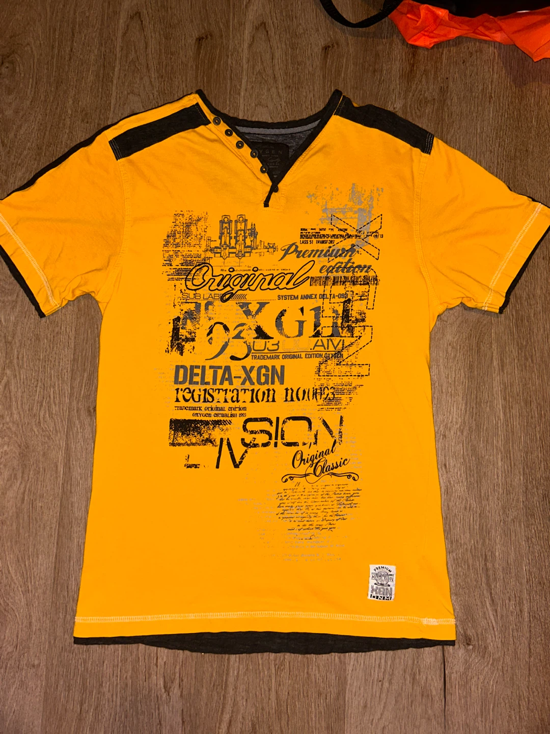 Yellow Graphic T-Shirt