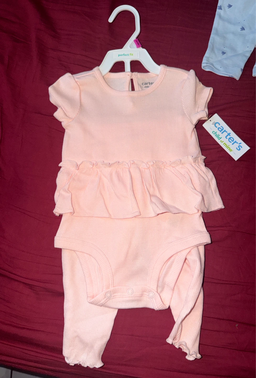 Carter's Child of Mine Baby Girl Outfit 6-9M