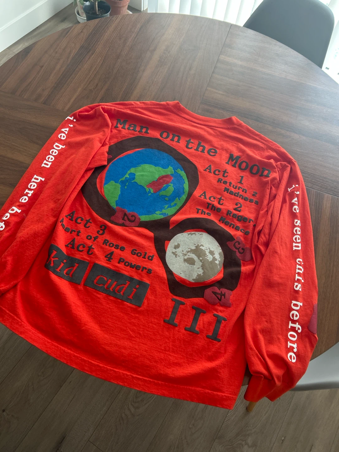 Kid Cudi CPFM - Man on the Moon III Long Sleeve Shirt - Size L