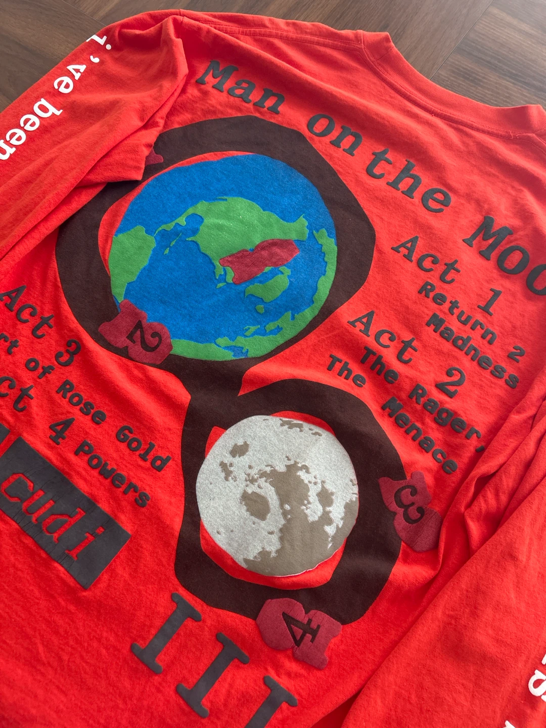Kid Cudi CPFM - Man on the Moon III Long Sleeve Shirt - Size L - photo 4