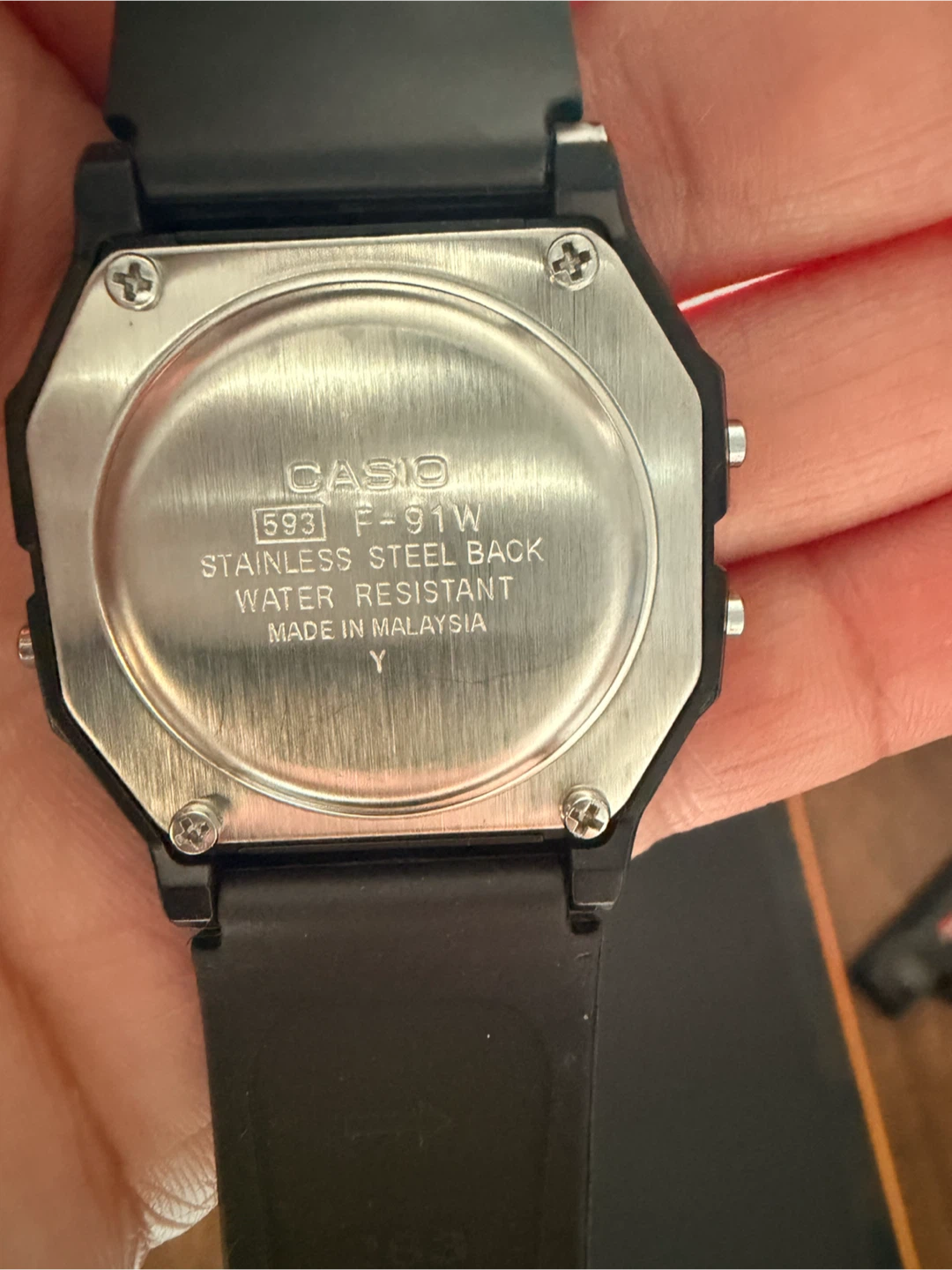 CASIO F91W-1 Casual Sport Watch, Black Strap, Digital,New No Box - photo 5