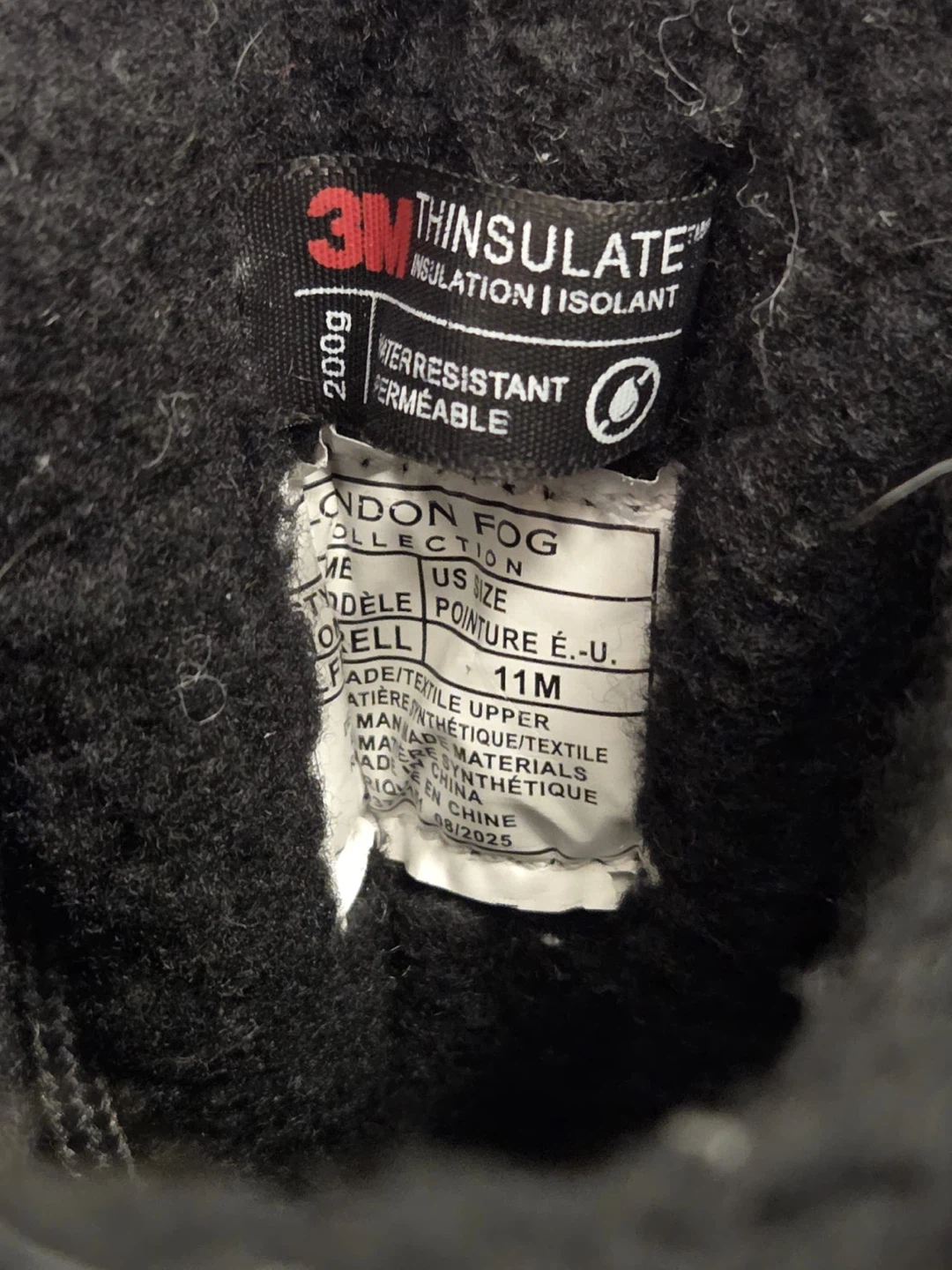 London Fog Black Insulated Winter Boots - photo 3