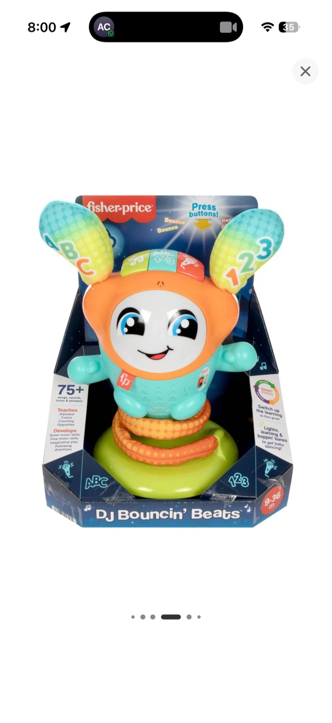 Fisher-Price DJ Bouncin' Beats Toy - photo 2