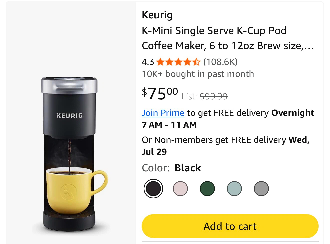 Keurig Single Serve Coffee Maker - photo 3