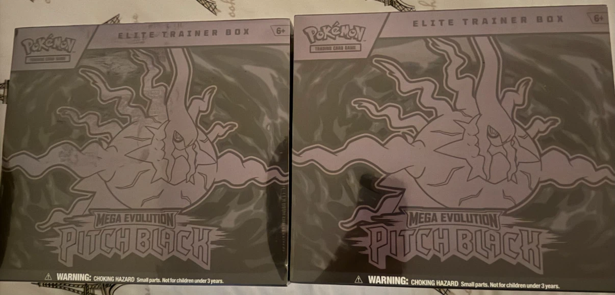 Pokémon Mega Evolution Pitch Black Elite Trainer Box (2-Pack)